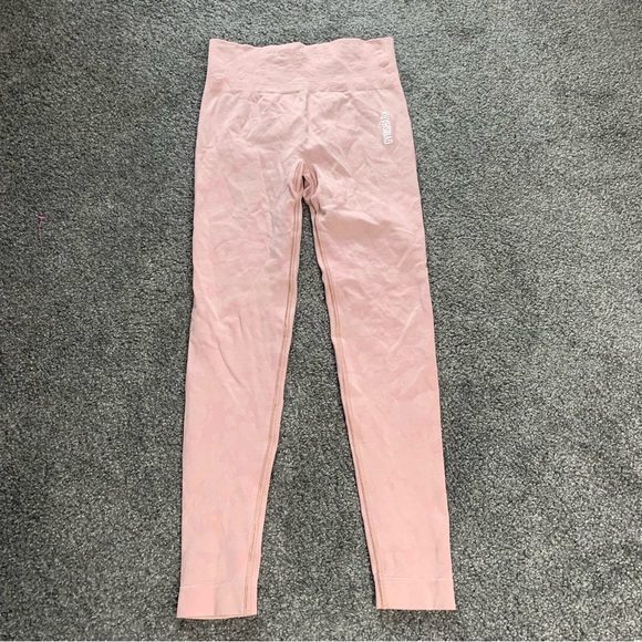 Gymshark Pants & Jumpsuits Gymshark Pink Adapt Camo Seamless